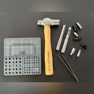 Making Memories Craft Grommet Eyelet Tool Kit and Stampin’ Up Mat Pack
